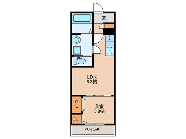 センターポートの物件間取画像